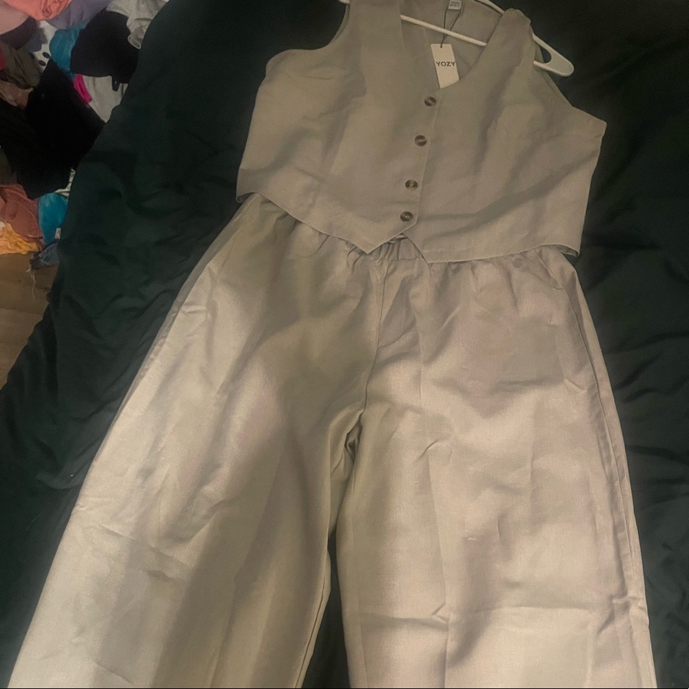 SHEIN vest set